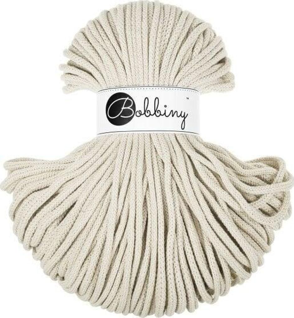 Bobbiny Premium 5 mm 100 m Cashmere Beige Špagát Obrázok produktu 