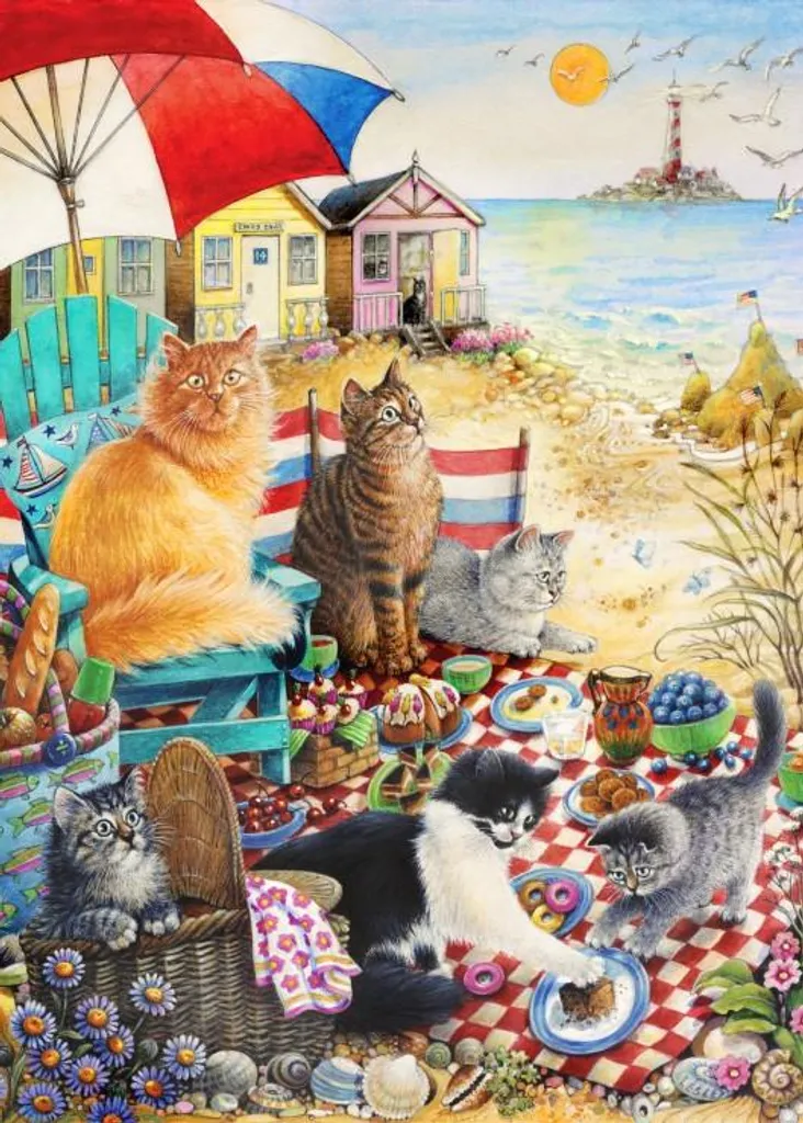 Puzzle Alipson Summer Picnic 500 pièces pour détente et loisir créatif