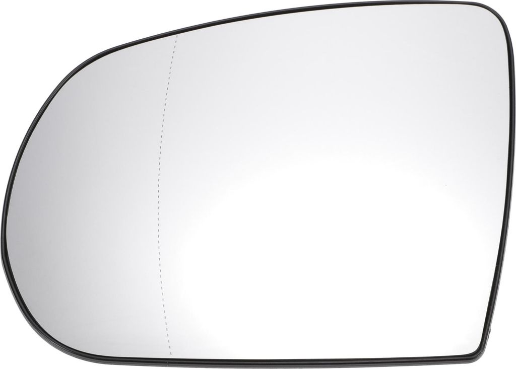 Autospiegelglas links für JEEP GRAND CHEROKEE 13-19 mit Heizung und asphärischem Glas mit Trägerplatte für Jeep Compass 17-20