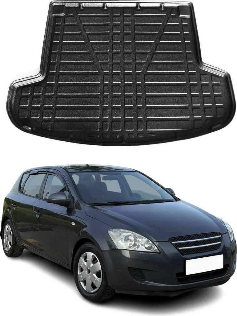 Kofferraumwanne Laderaumwanne für Kia Ceed Estate SW 2006-2012 5tür Gummi TPE