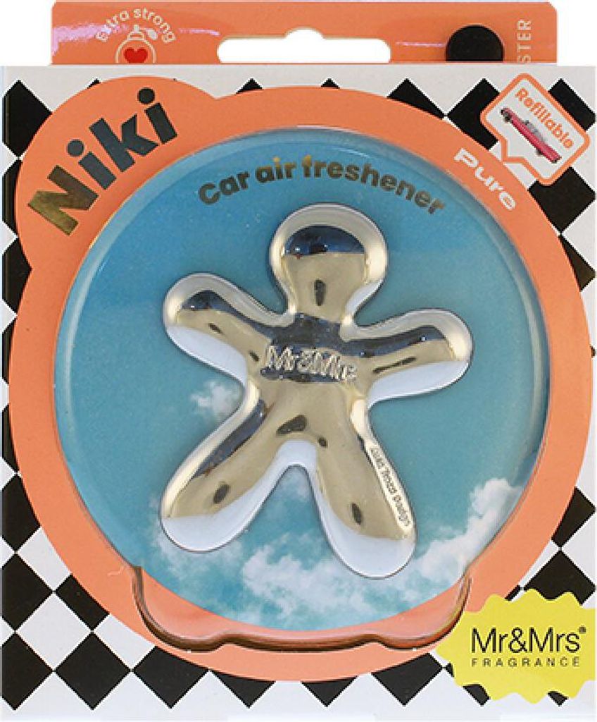 Mr&Mrs Fragrance Niki Pure Vůně do auta Zdjęcie produktu 