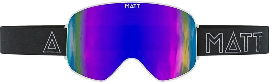 Lunettes de ski MATT avec écran Cyborg Blue - Masque antibuée haute qualité