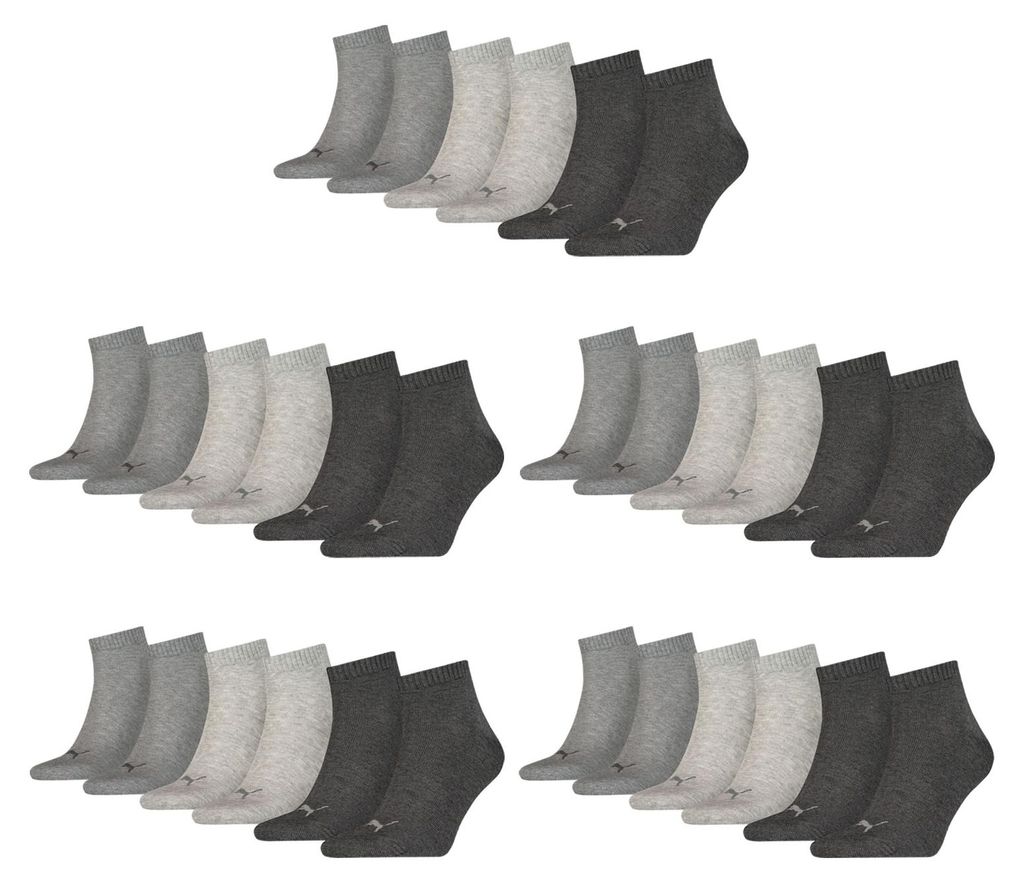 15 Paar PUMA Uni Quarter Socken Produktbild 