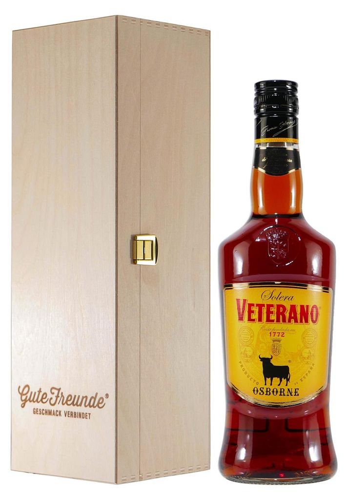 Osborne Solera Veterano mit Geschenk-Holzkiste