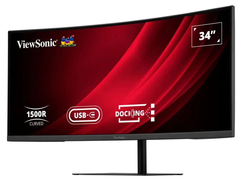 Écran UWQHD ViewSonic VG3419C-2 avec USB-C et KVM pour Multitâche - 3
