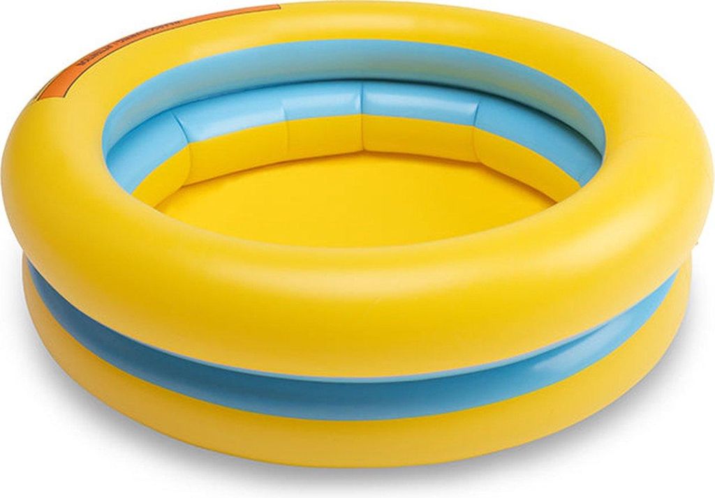 Swim Essentials Baby-Planschbecken – Gelb/Blau – Leuchtend – Ø 60 cm