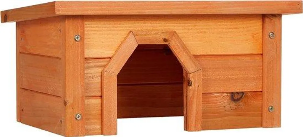 Abri pour animaux de petite taille marron 40x20x28 cm - Cabane rongeur