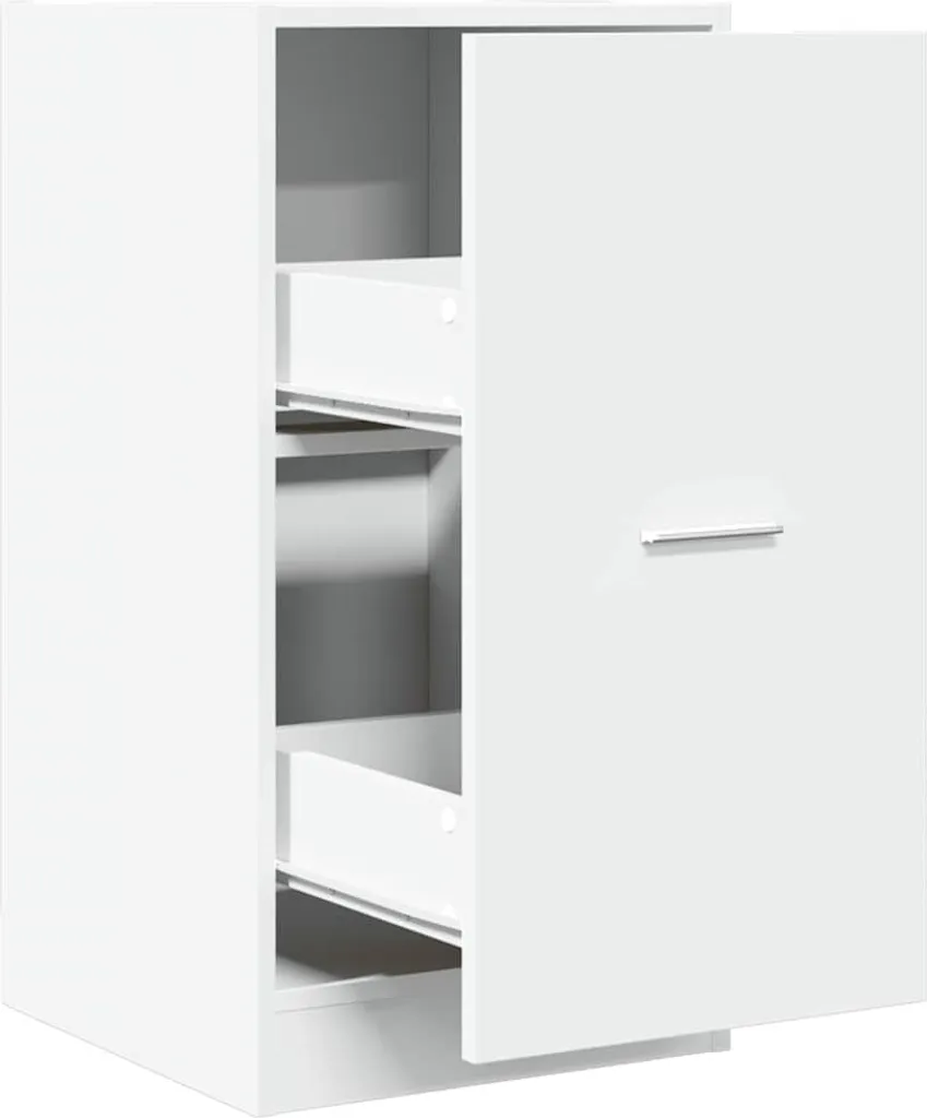Mobiletto Porta Farmaci vidaXL Bianco 40x41x77,5 cm | Prezzo Conveniente