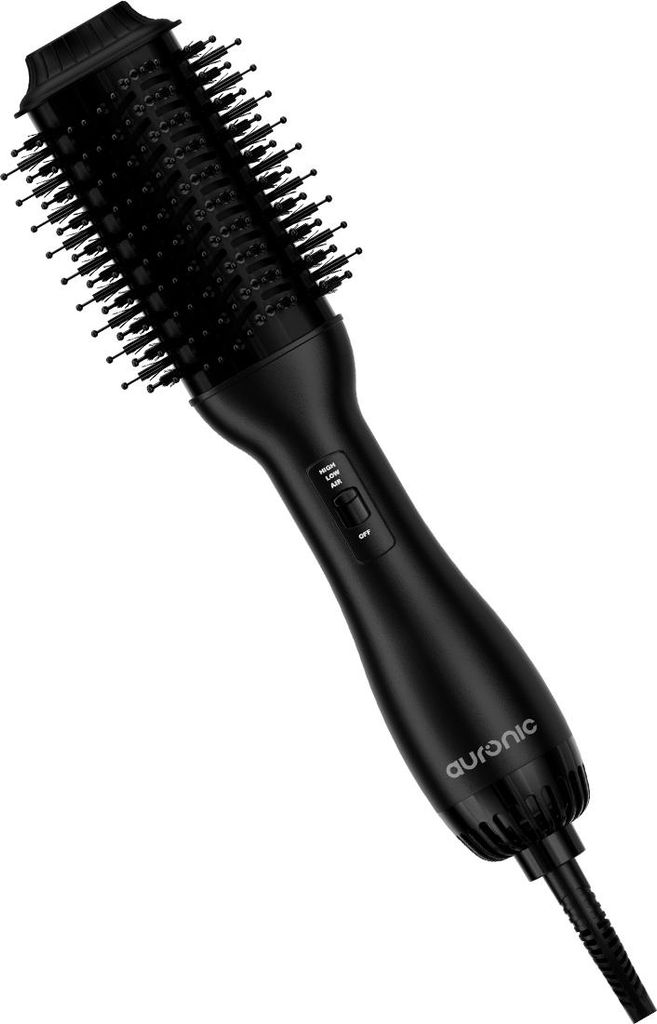 Auronic 4-in-1 Föhnbürste - Airstyler - Glätten, Locken, Extra Volumen und Bürsten - Multistyler - Lockenbürste - Warmluftbürste - 360 Grad A...