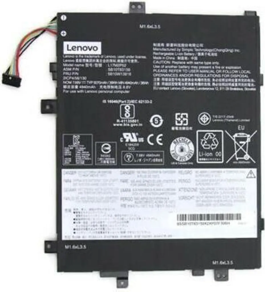 Batteria Lenovo 39Wh Li-ion: Componente di Ricambio Certificato OEM