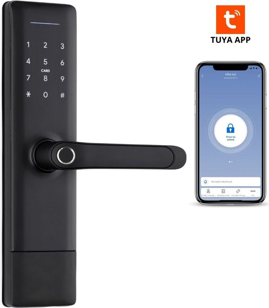 BOT Smart Griff Tuya H3 schwarz