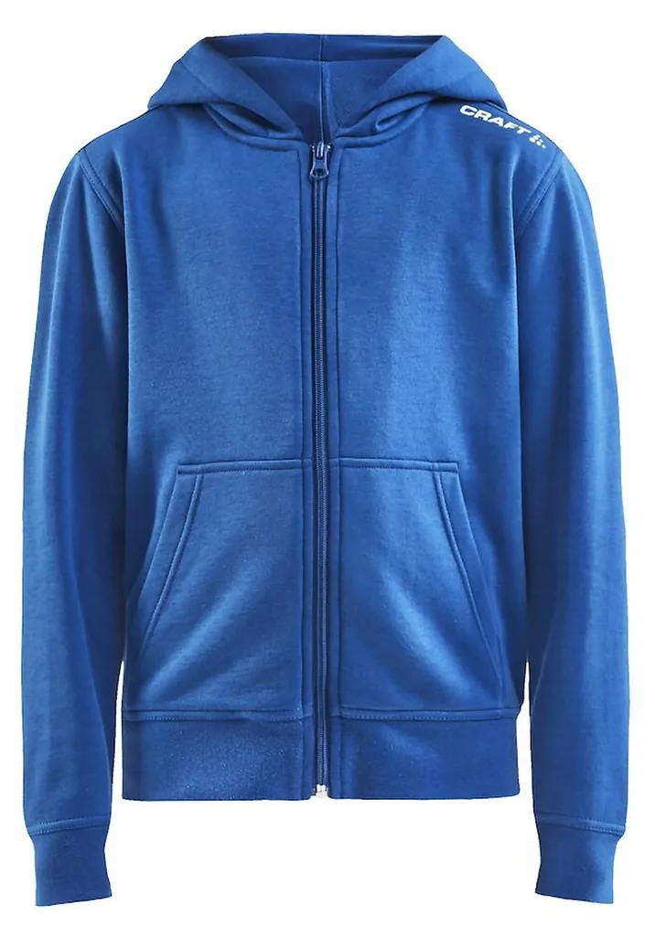 Veste à capuche de sport pour enfant Craft Community FZ noire