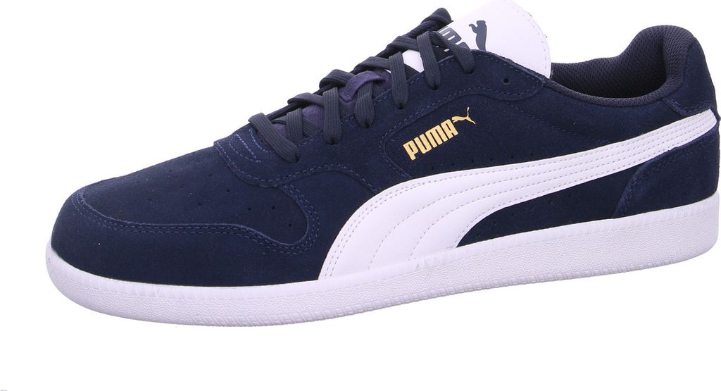 PUMA Icra Trainer Suede Sneaker peacoat/puma white 45 Produktbild 