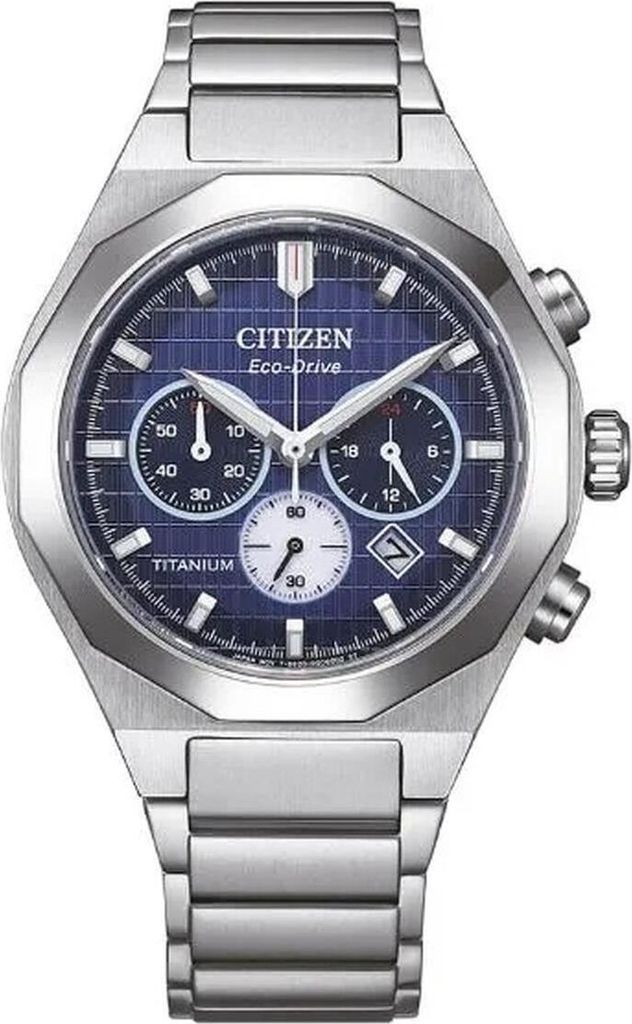 Herrenuhr Citizen SUPER TITANIUM Silberfarben