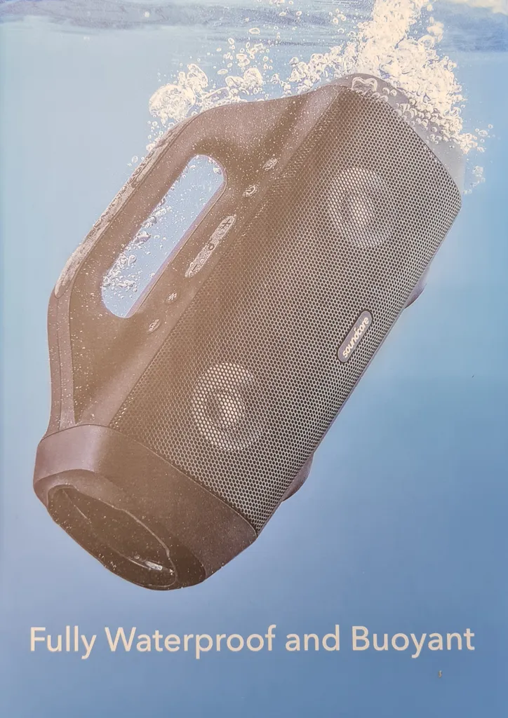 Soundcore Motion Boom Enceinte Bluetooth avec Pilotes en Titane - Noir