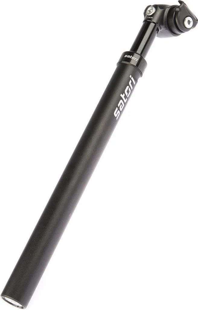 Satori Eleganz LT Tige de Selle de Vélo Ø27.2mm 350 mm en Noir Mat