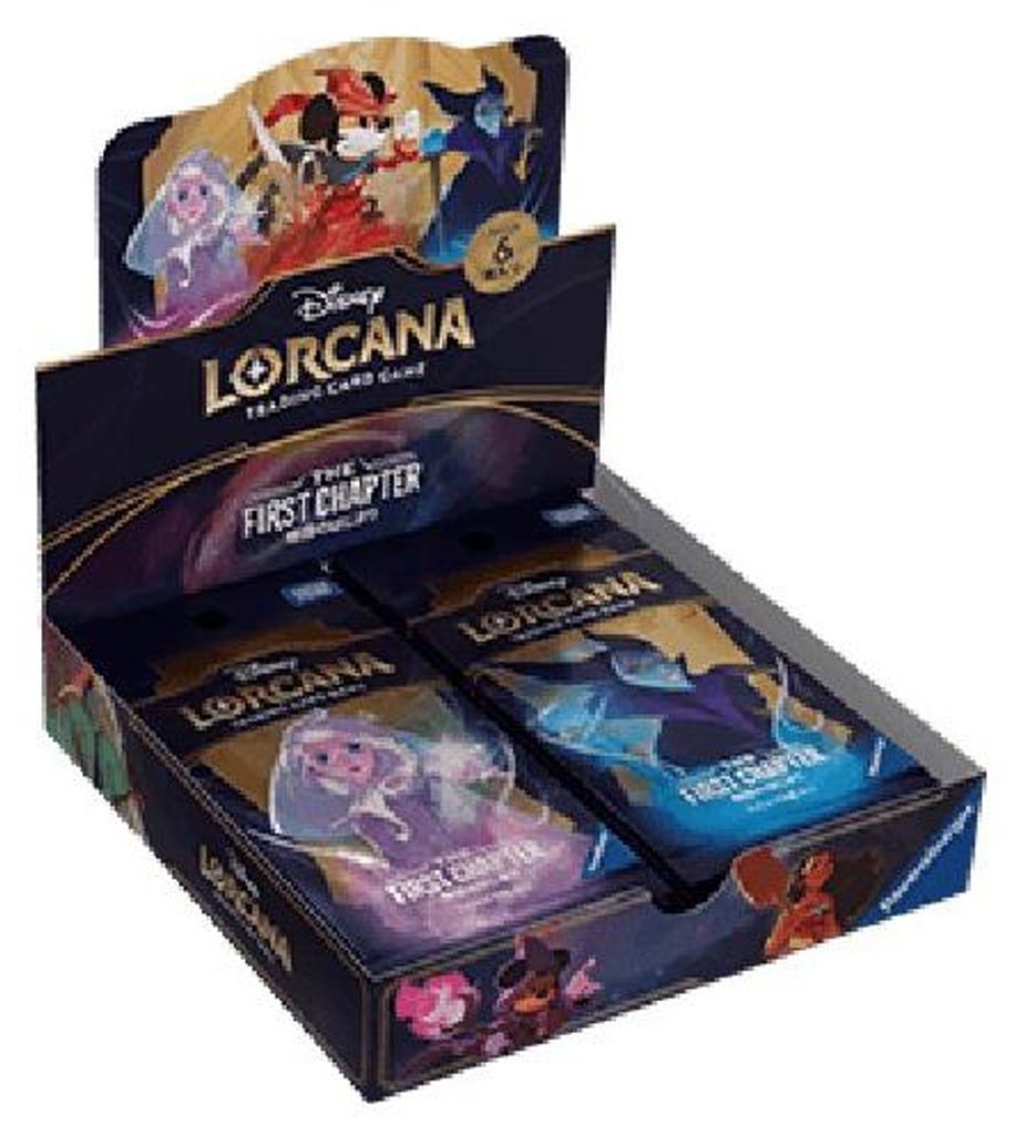 Lorcana The First Chapter Japanese Booster Box Japanisch Produktbild 