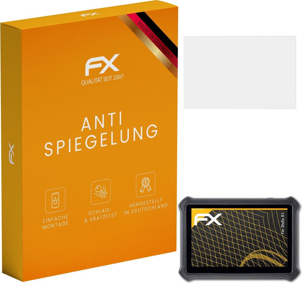 atFoliX FX-Antireflex 2x Schutzfolie kompatibel mit Otofix D1 Displayfolie