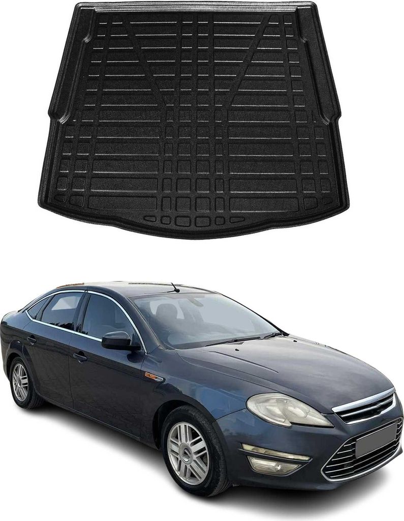 Kofferraumwanne Laderaumwanne für Ford Mondeo mk4 Liftback 2007-2014 Gummi TPE