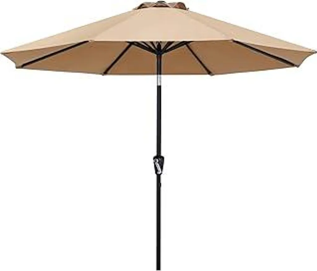 Ombrellone da Giardino 3m Kaki: Minimal Design, Massima Protezione