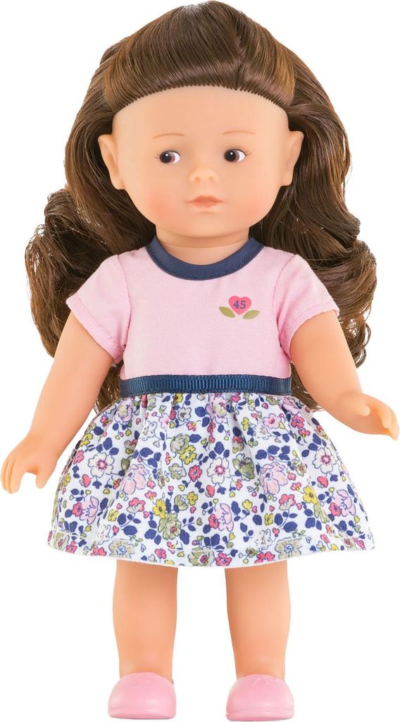 Corolle Puppe Mini Corolline Romy Jubiläumsausgabe 20cm mit Festkleid