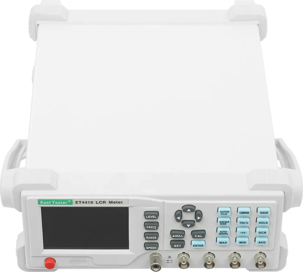 LCR mètre de table numérique ET4410 avec écran LCD de 8,9 cm blanc - 4