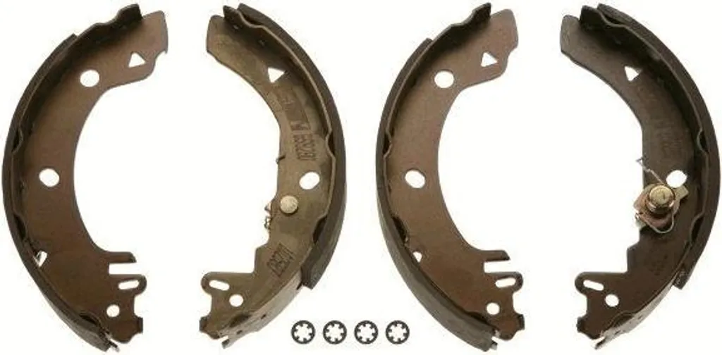Jeu de mâchoires de frein TRW GS8280 pour Fiesta OE 89FB2200BB