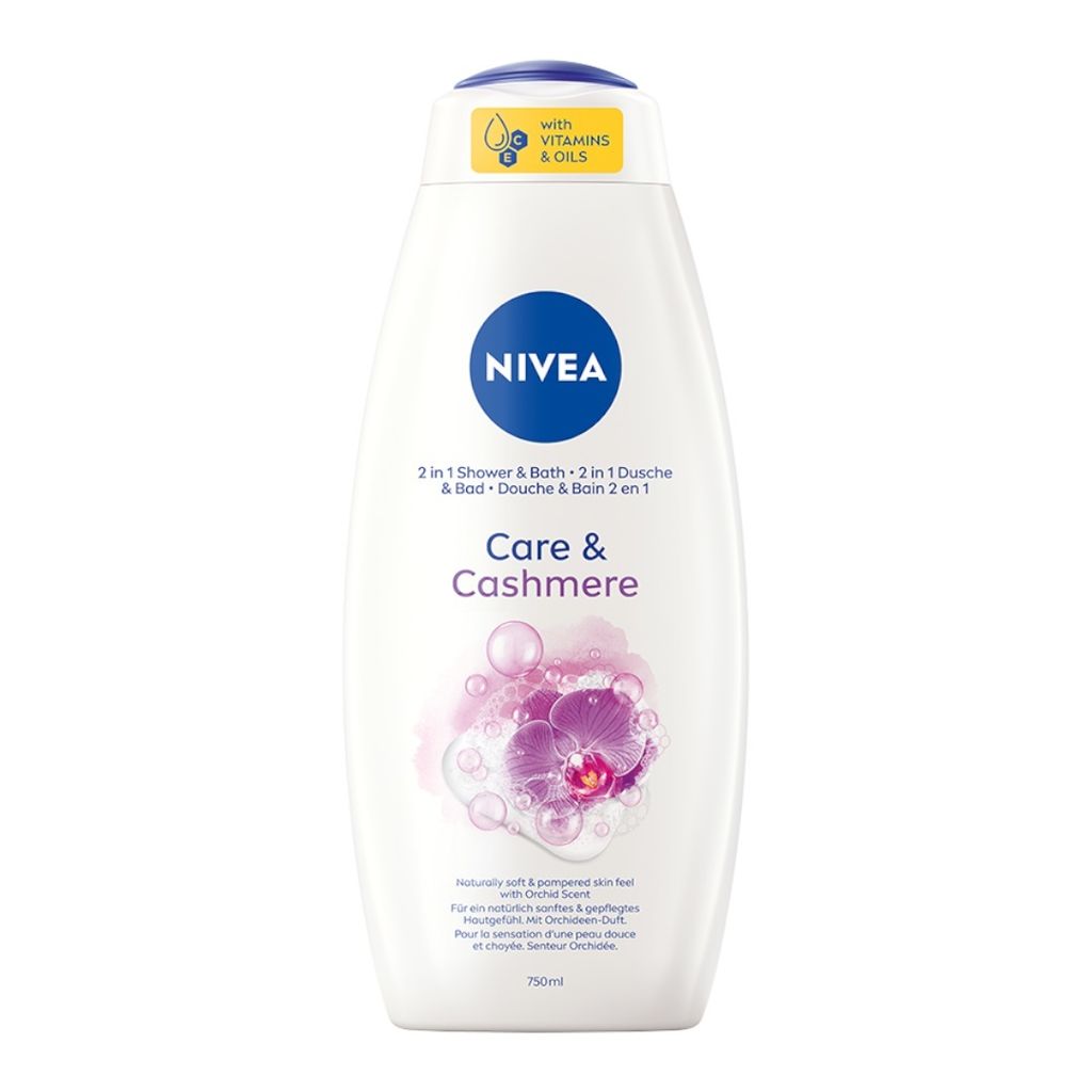 NIVEA Bagnodoccia Orchid & Cashmere Extract, Sprchový gel, Obrázek produktu 