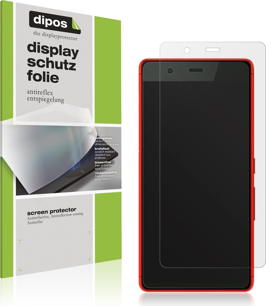 6x Schutzfolie für Fujitsu Arrows Be F-05J matt Displayschutzfolie Folie Display Schutz dipos