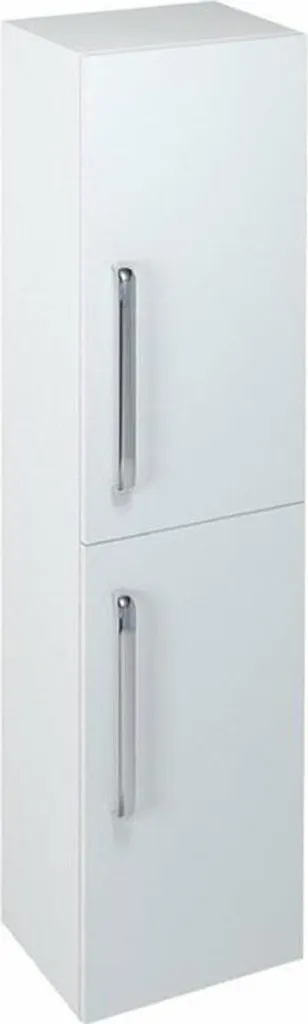 Rangement salle de bain vertical blanc Sapho Theia armoire à suspendre