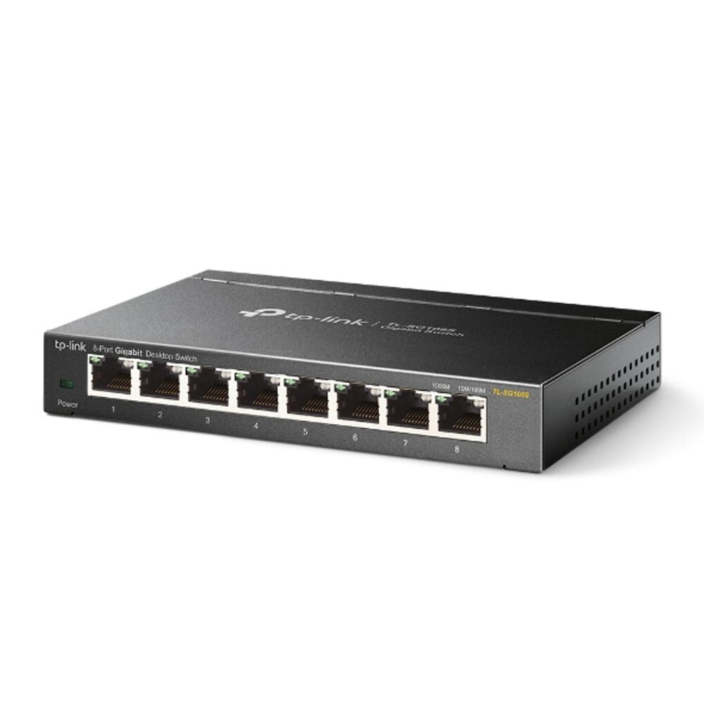 TP-Link TL-SG108S TP-Link TL-SG108S 8-Port Ethernet Switch Productafbeelding 