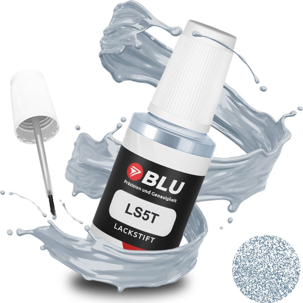 BLU Auto Lackstift Blau kompatibel für Seat LS5T Azul Pearl | Auto Lack Reparatur Ausbesserungslack
