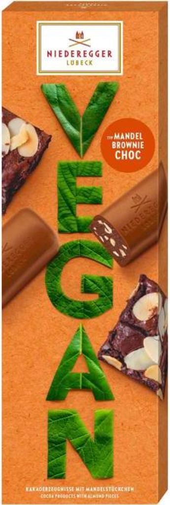 Niederegger Vegan Typ Mandel Brownie Choc 100g Produktbild 