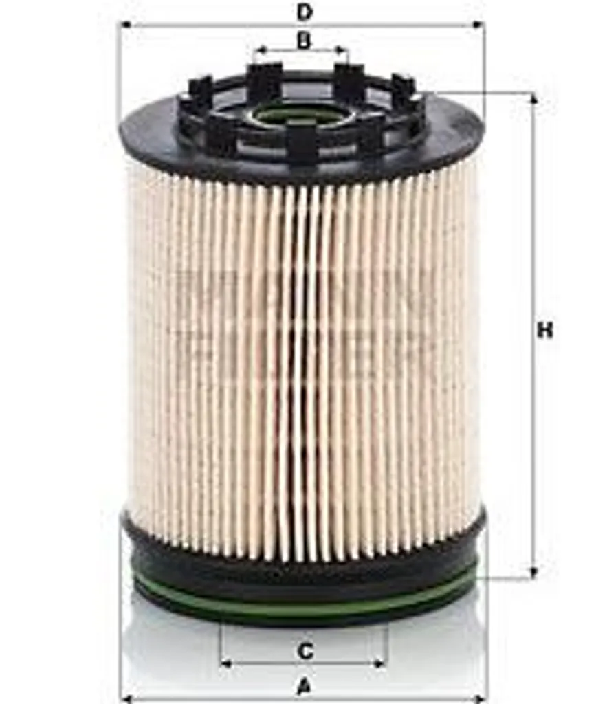 MANN-FILTER KIT Filtre à Carburant 10 023/1 z pour Ford Ranger JB3Z9365C