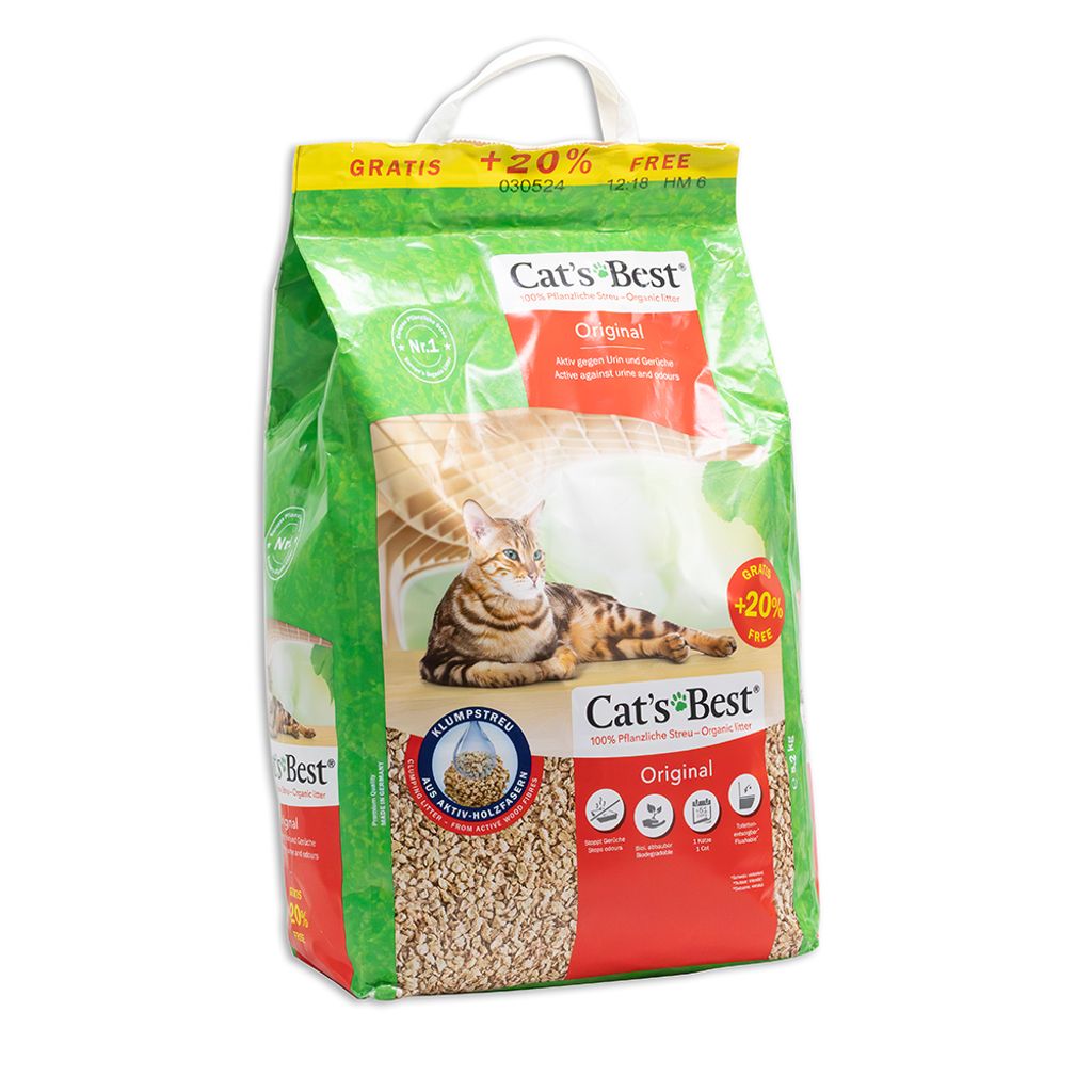 Cats Best Katzenstreu Original 10 + 2 L Produktbild 