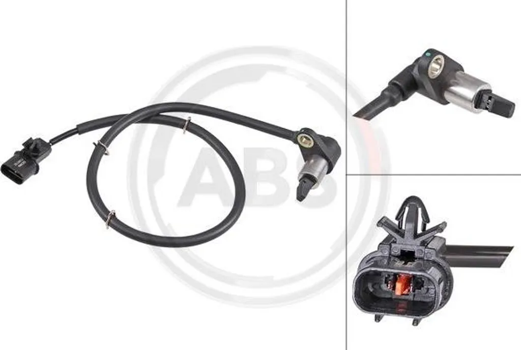 Capteur de vitesse de roue MR249919 haute précision pour châssis L400