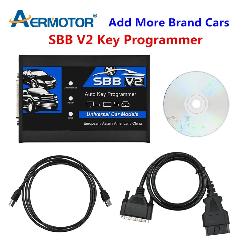 CFF V2 Programmeur de clés OBD2 pour lecture de code PIN antivol - 2