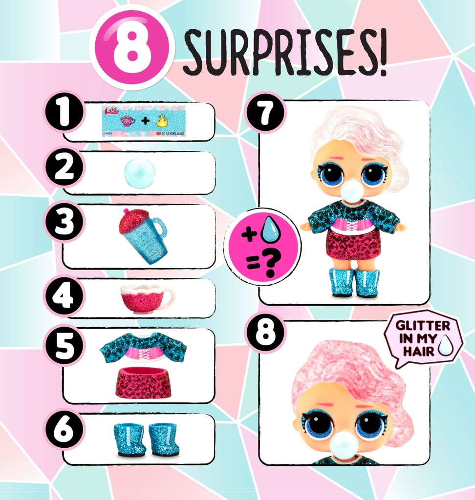 MGA L.O.L. Surprise! Zimní třpytková panenka PDQ Produktbild 4