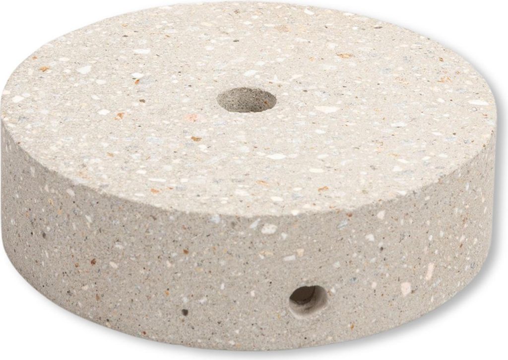 Baldachin 1-flammig Lampen-Baldachin aus Terrazzo Beton Ø 100 H:30 mm EC705