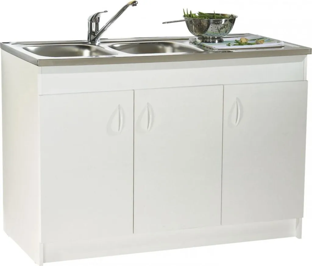 Évier Inox S12n02080 Haute Résistance avec Cuve Profonde Insonorisée 50cm