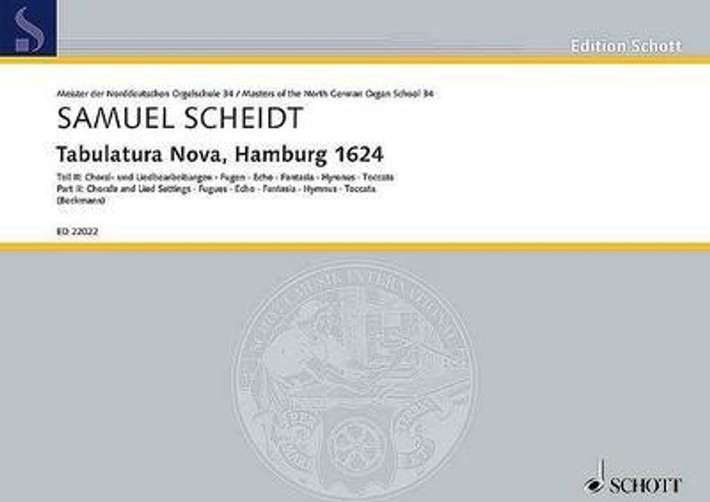 Tabulatura nova Band 2für Orgel