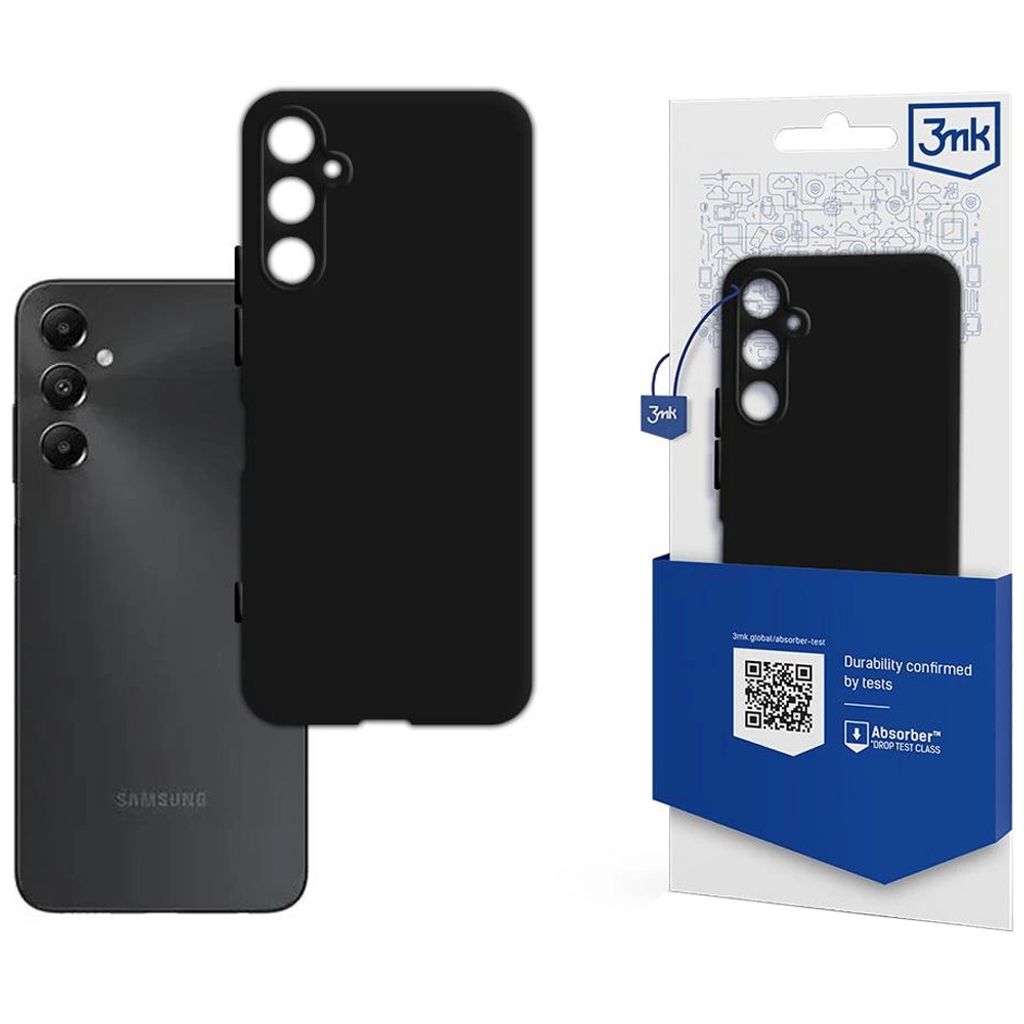 3mk Matt Hülle für Samsung Galaxy A05s - Schwarz Handyhülle