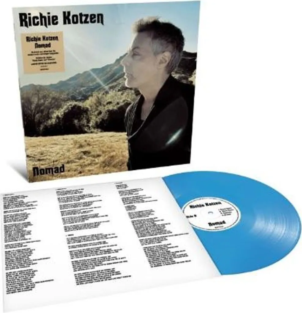 Vinyle Richie Kotzen Nomad LP Édition Limitée Sky Blue pour Platine