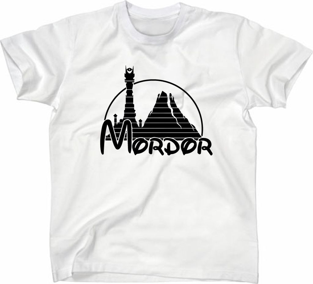 Styletex23 T-Shirt Mordor Fun, weiss, XXL
