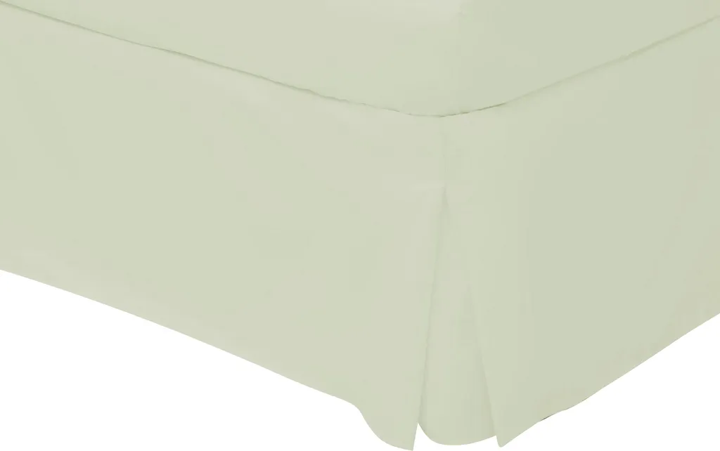 Cachez votre sommier avec l'Enveloppe de Plate-forme Percale Rose Double - 2