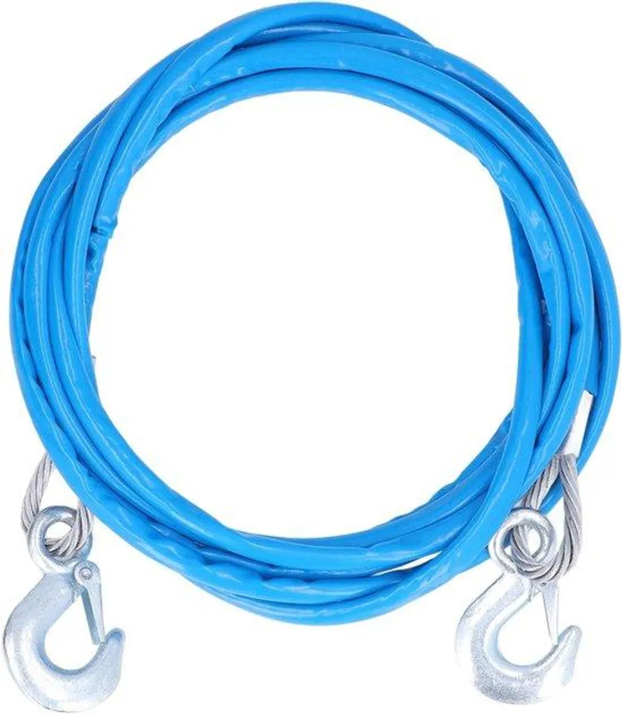 Câble de sécurité 5x12 mm pour remorque avec crochet rapide de 7 tonnes