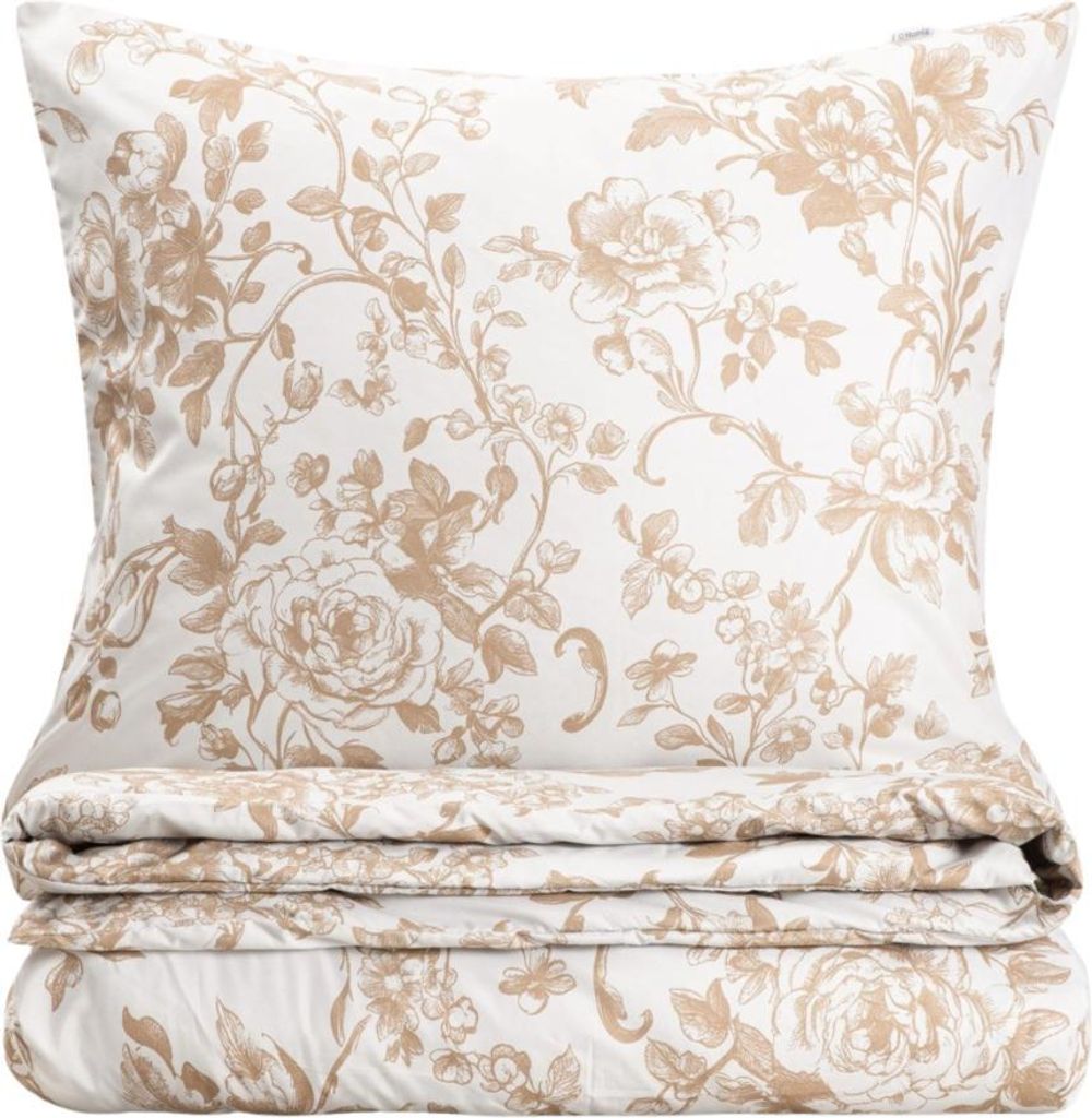 HOMLA ELENA Mikrofaser-Bettwäsche mit zartem Blumenmuster 140x200 + 1*70x80 cm