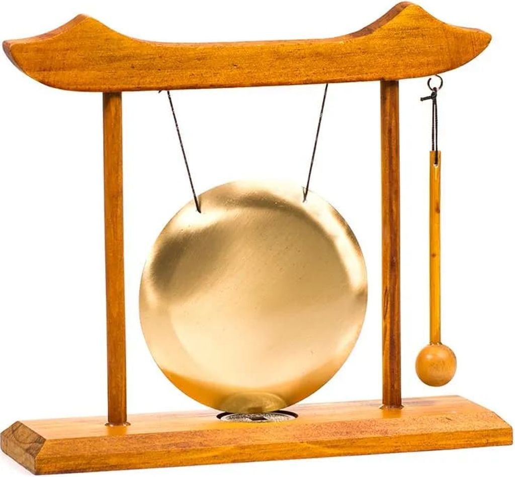 Tischglockenspiel mit Rotholzrahmen und Schallgeber – 25 x Produktbild 