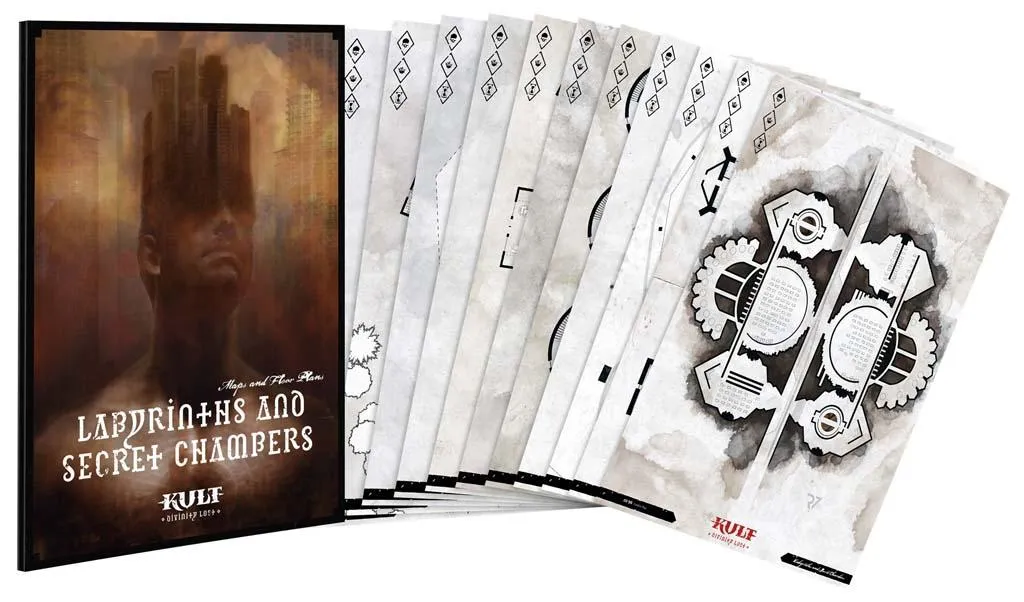 Kit de cartes KULT Divinity Lost, gagnez du temps de préparation