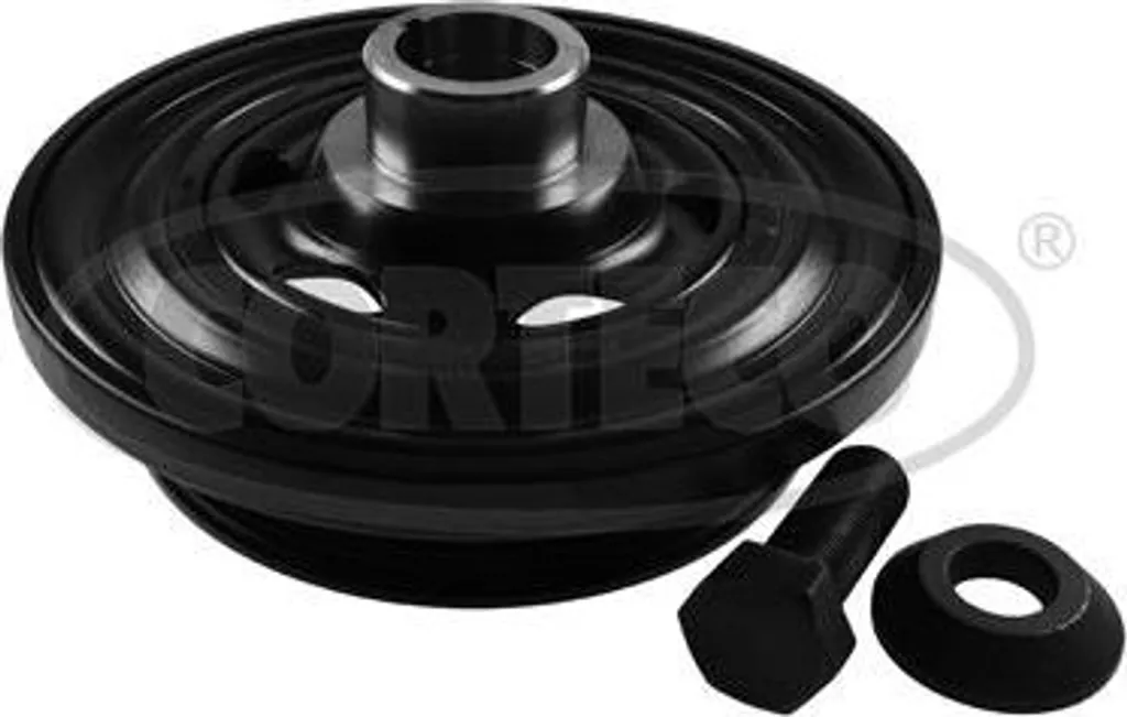Poulie de vilebrequin CORTECO 80004793 pour Mercedes Classe C E